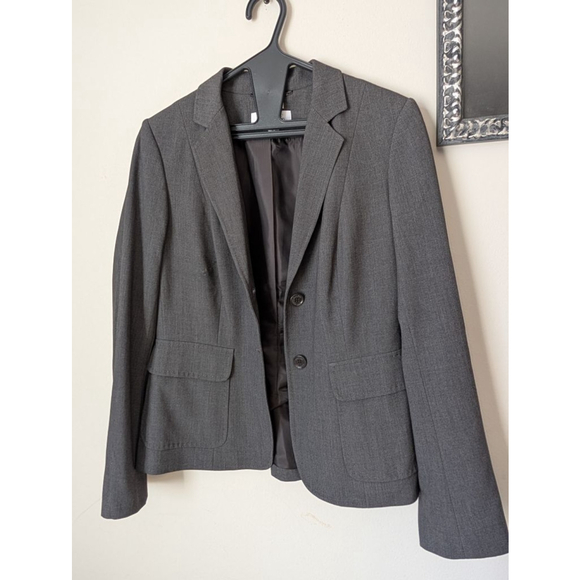 Calvin Klein Jackets & Blazers - Calvin Klein Gray Stretch Blazer Jacket Size 10, women's